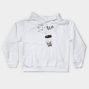 Boba Tea - Anime Kawaii Bubble Tea Kids Hoodie